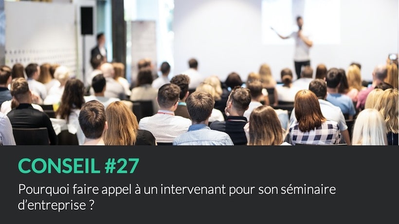 intervenant seminaire entreprise